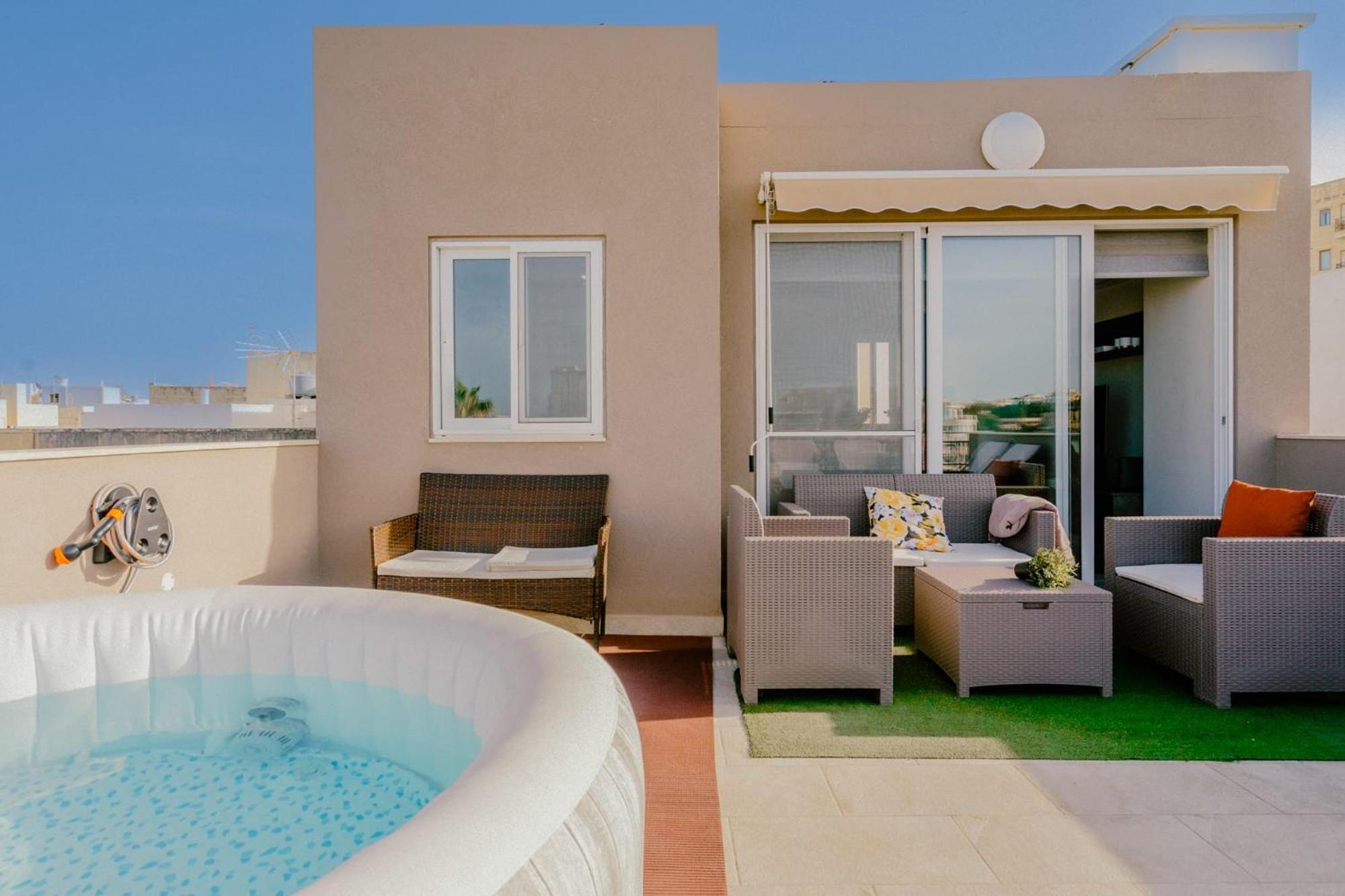 La88 Bayview Penthouse With Jacuzzi Lejlighed Sliema Eksteriør billede