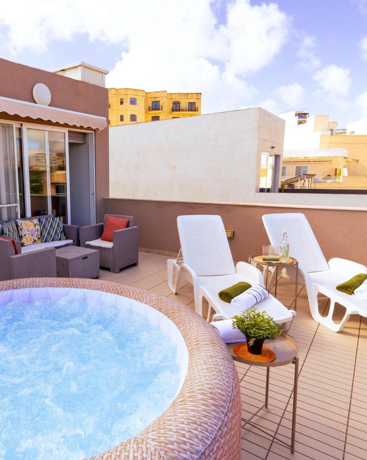 La88 Bayview Penthouse With Jacuzzi Lejlighed Sliema Eksteriør billede